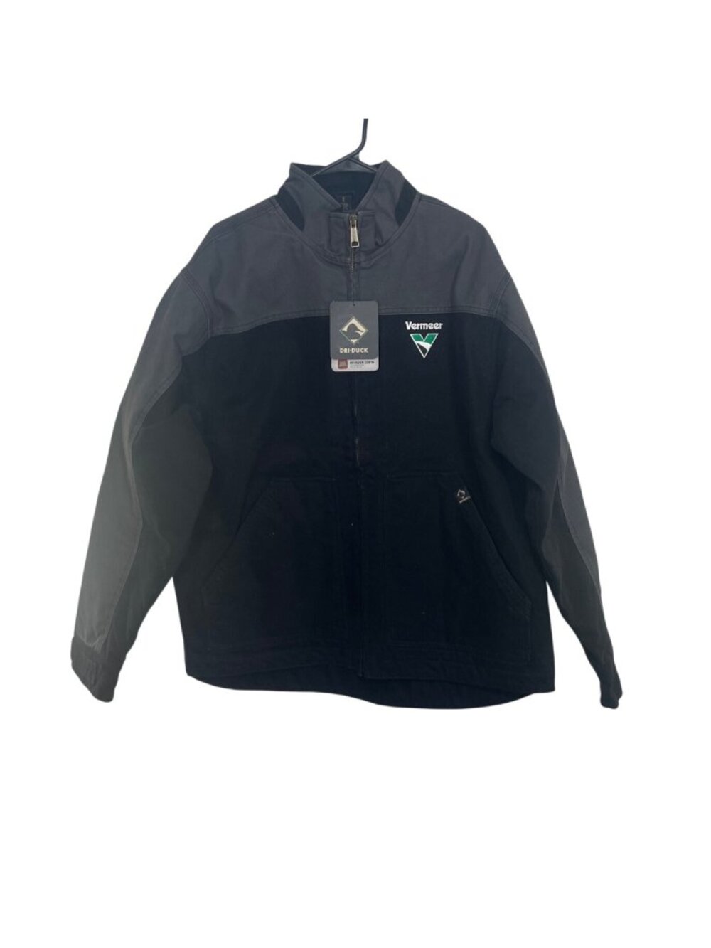 Dri Duck Vermeer Full Zip Jacket Coat Insulated Large Black New Winter